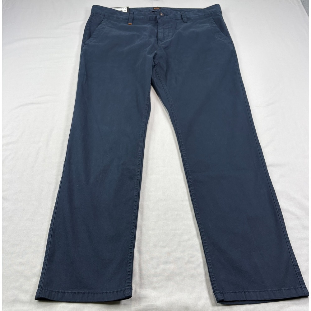 Hugo Boss Pants Mens 38x30 Blue Schino Slim Fit Casual Slacks NEW‎